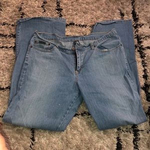 Vintage 90s plus size flair jeans